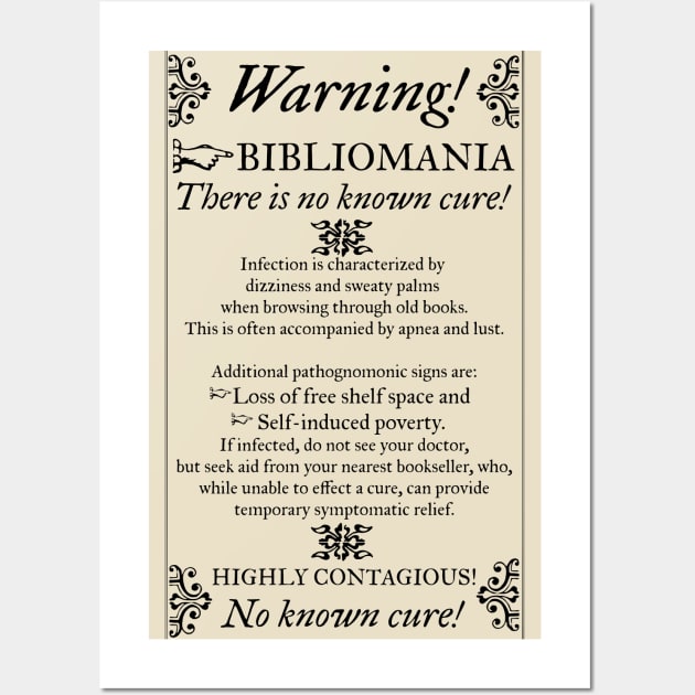 Bibliomania! Wall Art by candhdesigns